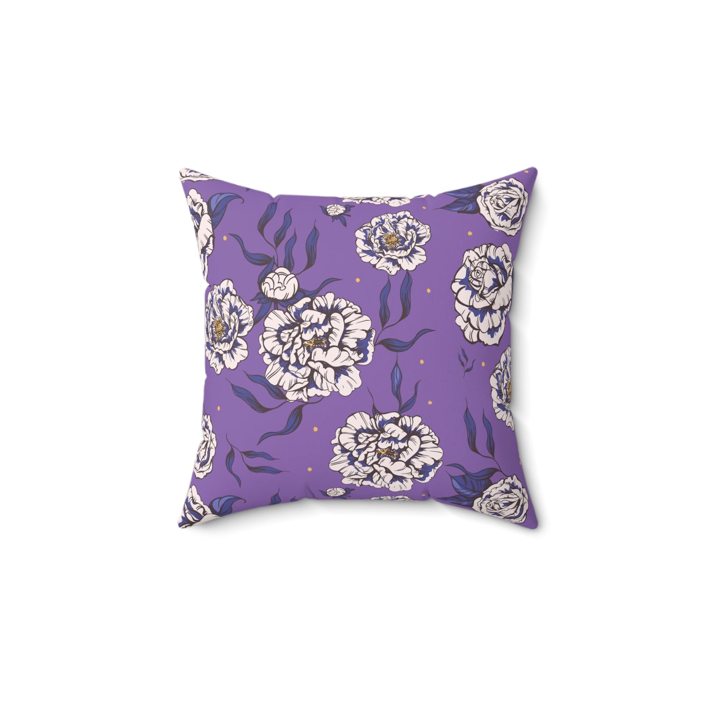 Purple Ornate Royal Pillow