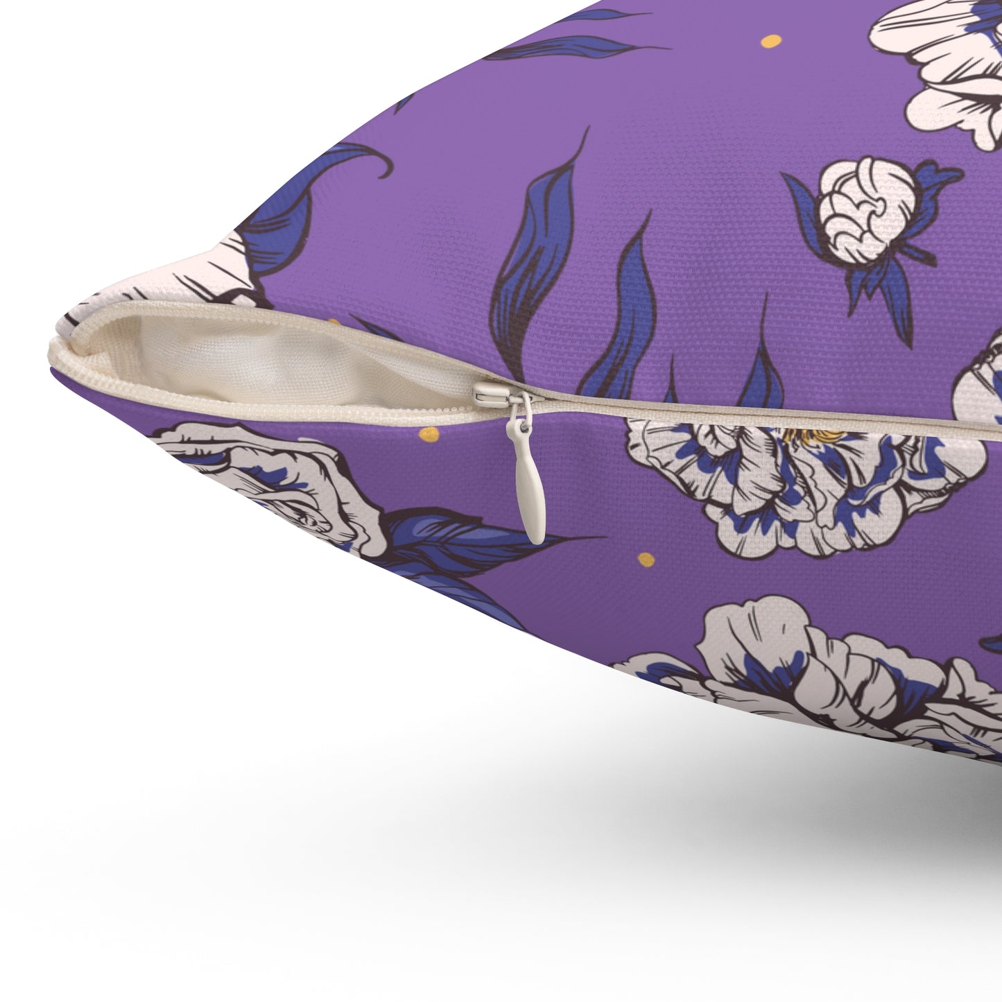 Purple Ornate Royal Pillow