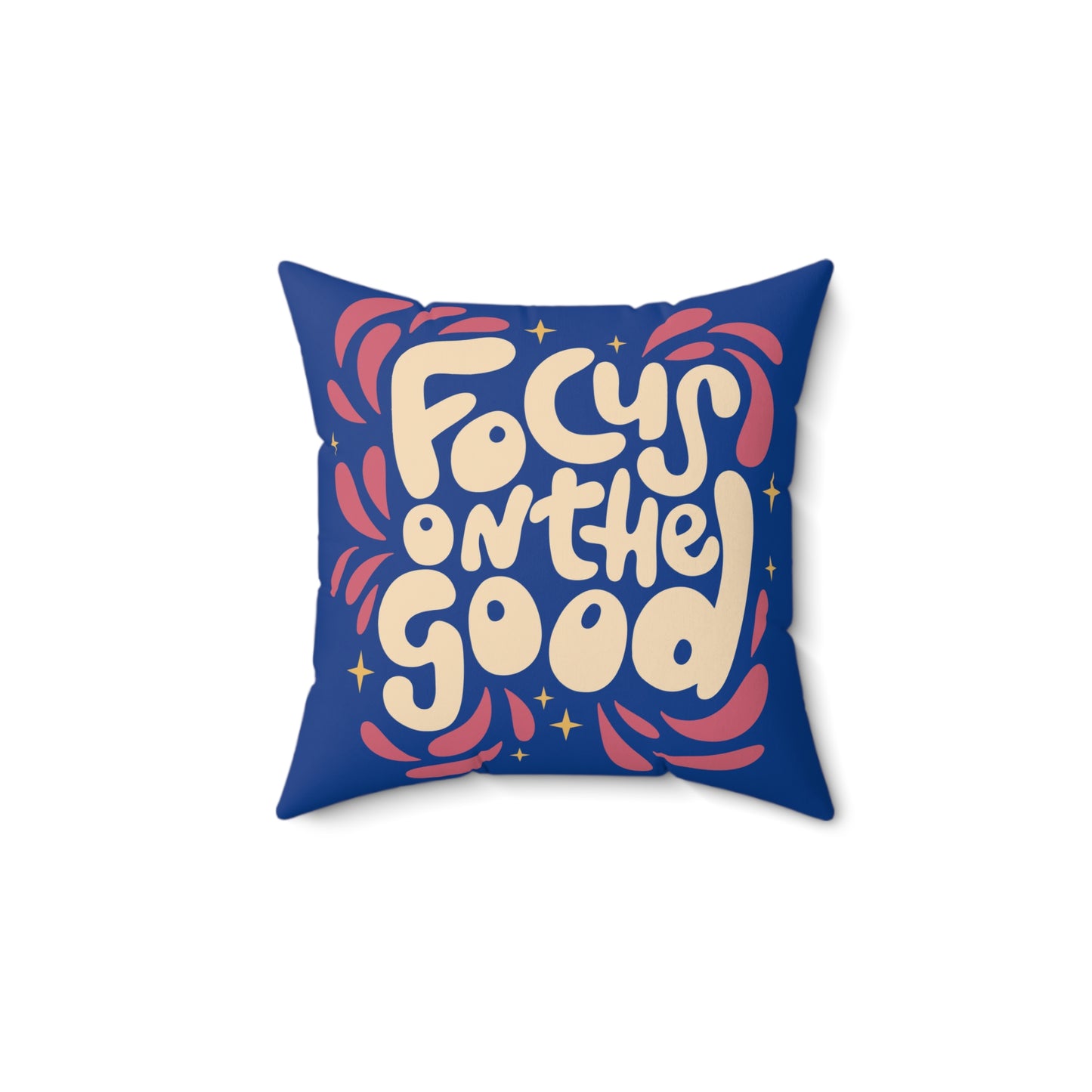 Focus on the Good Mood Pillow