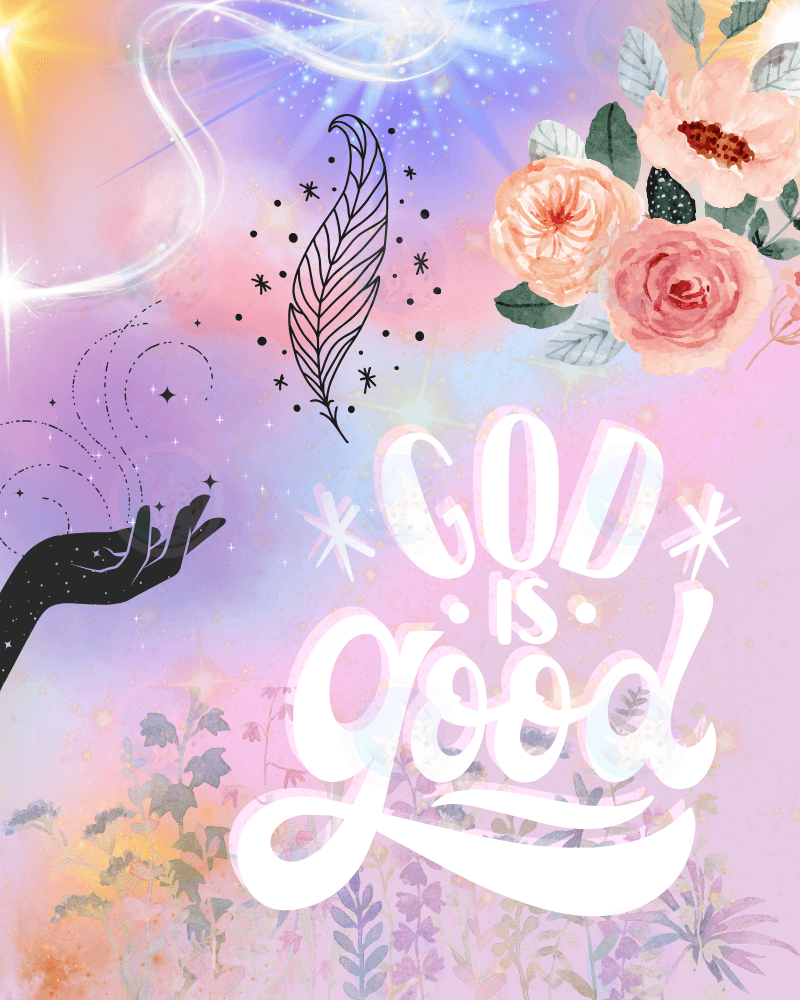 God is Good - Digital Wall Art 16x20