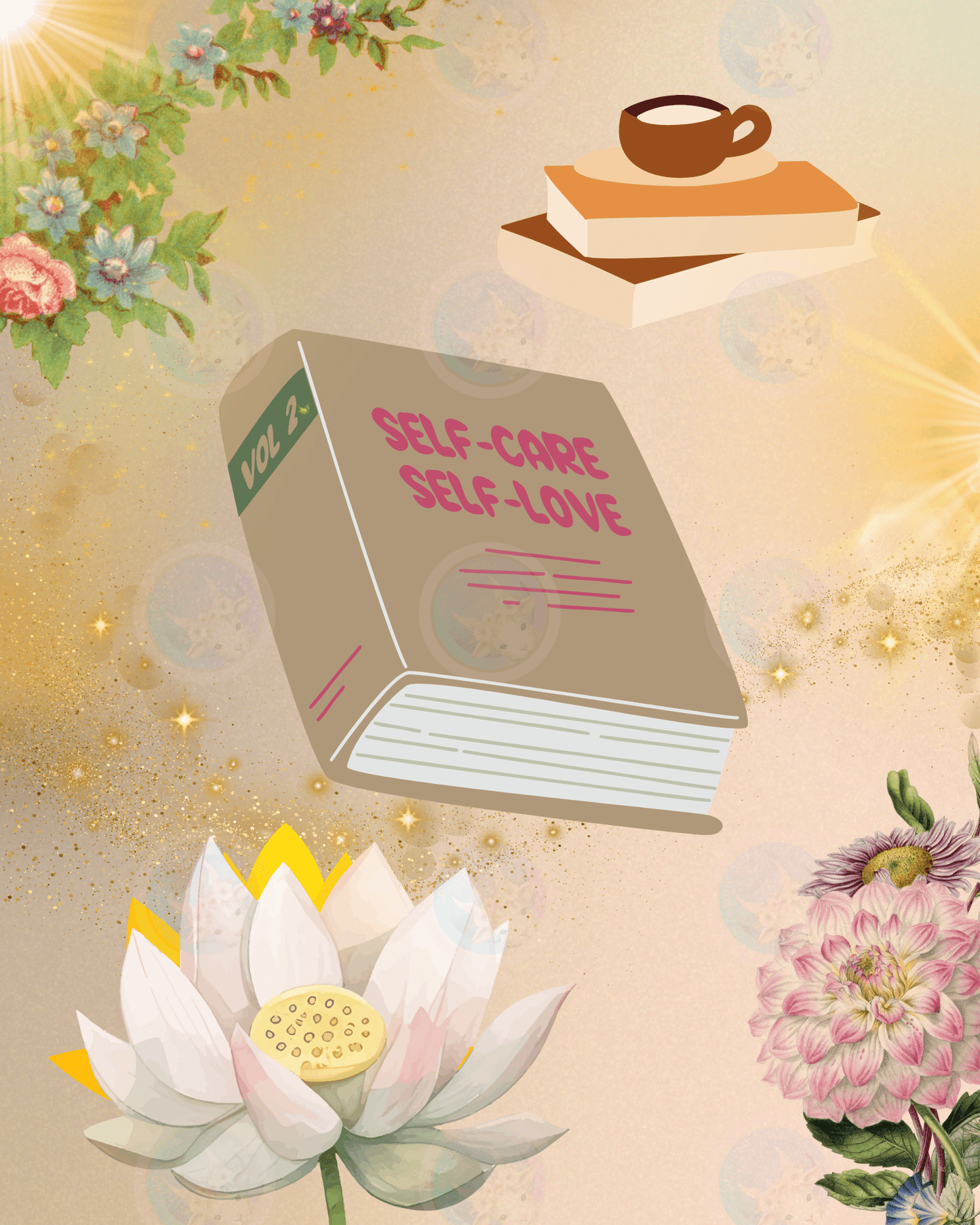 Self-Care Self-Love - Digital Wall Art 16x20