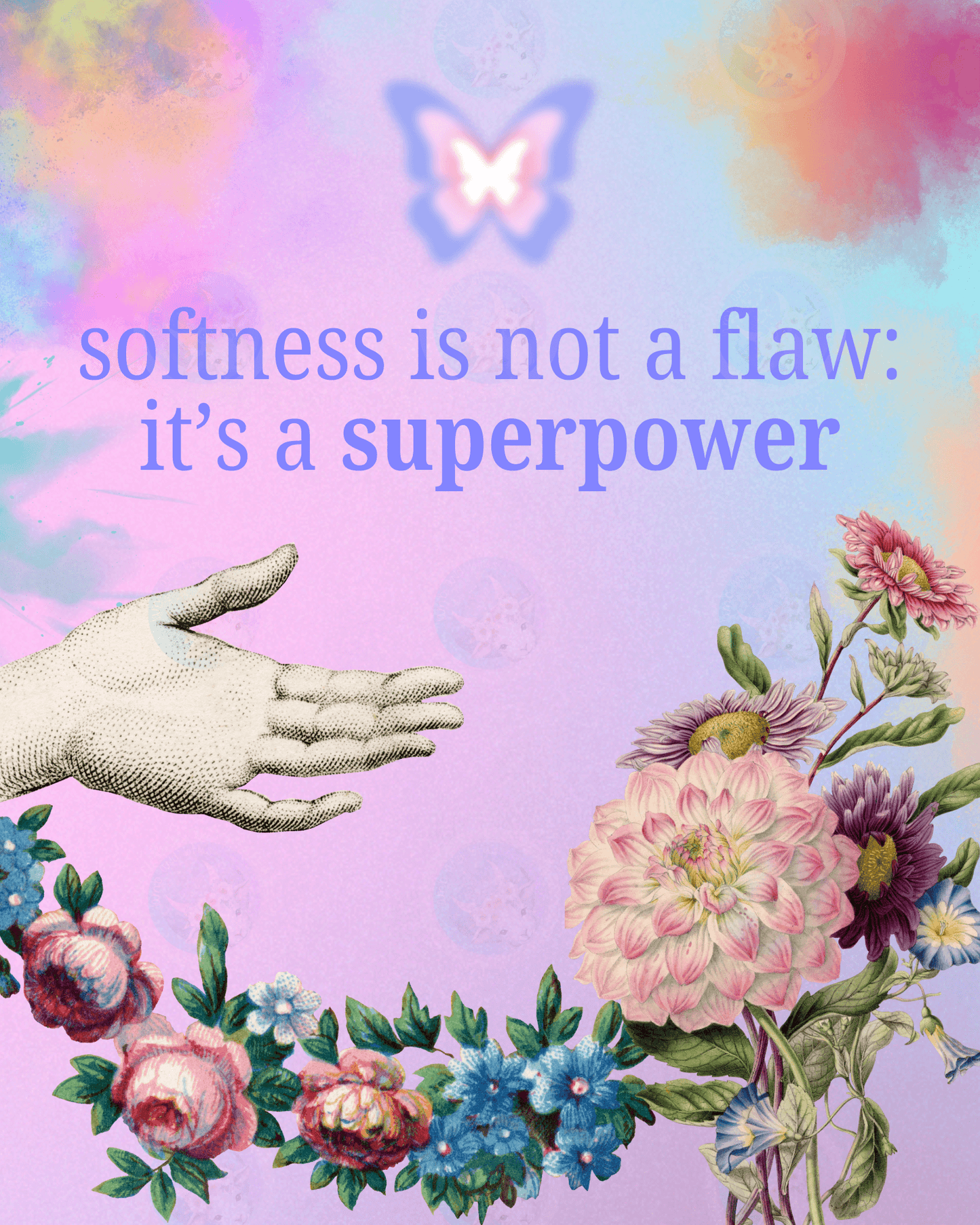 Softness is a Superpower - Digital Wall Art 16x20