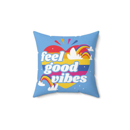 Feel Good Vibes Mood Pillow