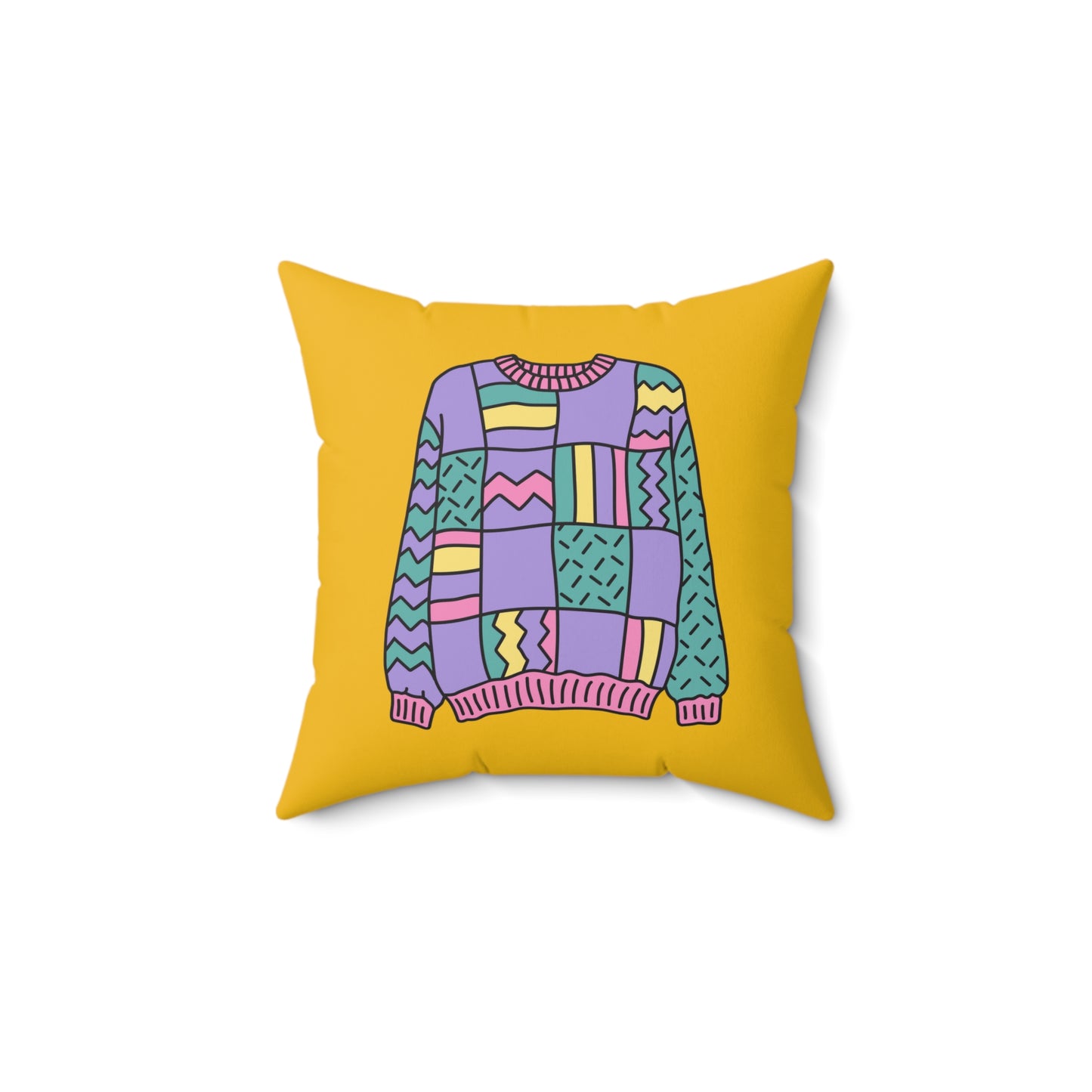 Ugly Sweater Contest Pillow