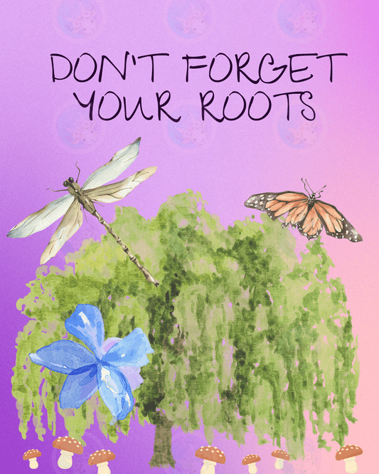 Don't Forget Your Roots (Isaiah 35:1) - Digital Wall Art 16x20