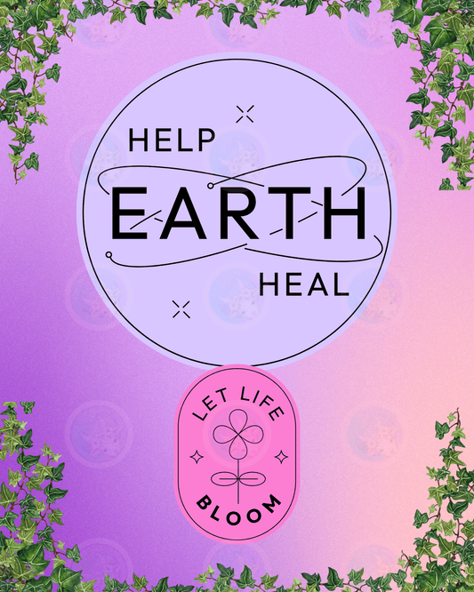Help Heal the Earth - Digital Wall Art 16x20