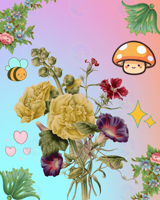 Floral Bloom - Digital Wall Art 16x20