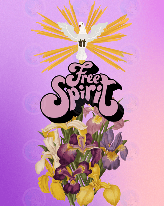 Free Spirit Dove - Digital Wall Art 16x20