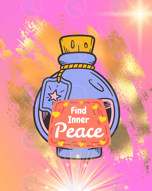 Inner Peace (is gold) - Digital Wall Art 16x20