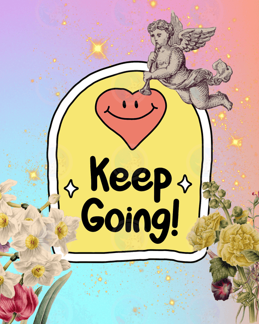 Keep Going - Digital Wall Art 16x20