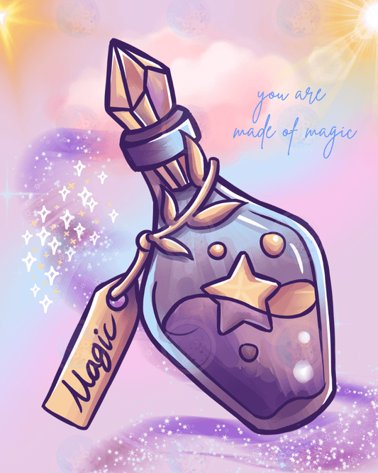 You Are Made of Magic - Digital Wall Art 16x20