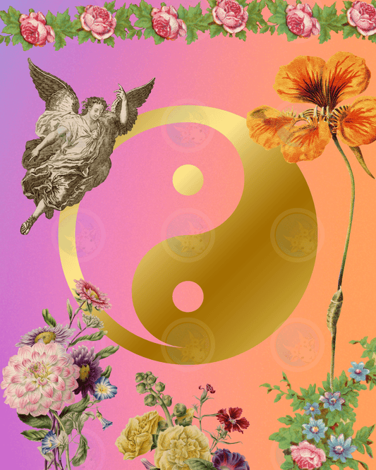 Peace Angels in Nature - Digital Wall Art 16x20
