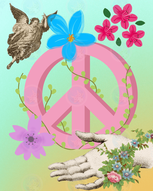 Peace Angels - Digital Wall Art 16x20