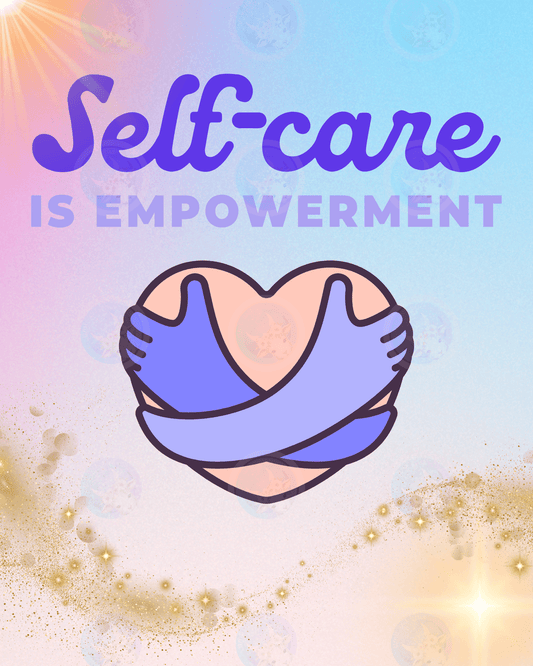 Self-Care Empowerment Hug - Digital Wall Art 16x20
